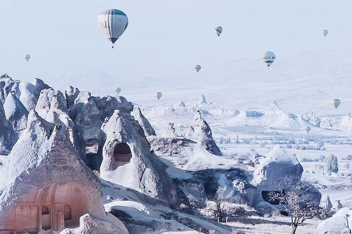 Winter Horseback Ride Through Cappadocia's Rose and Red Valleys