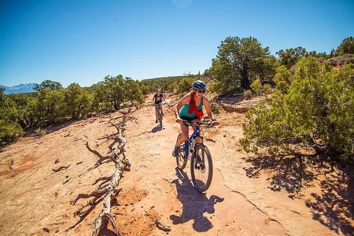 Dead Horse Point Mountain Biking Tour — Intermediate Guided Ride from Moab photo 3