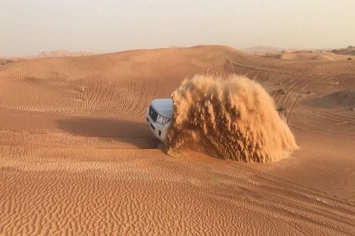Dubai Morning Desert Safari: Dune Bashing, Sandboarding & Camel Trekking photo 5