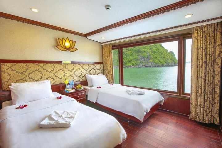 Ha Long Bay 2-Day Cruise: Kayak Bai Tu Long, Cave Visit & Cooking Class photo 4