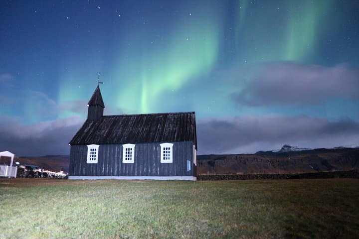Midnight Northern Lights Hunt from Reykjavík — Guided Aurora Minibus Tour photo 4