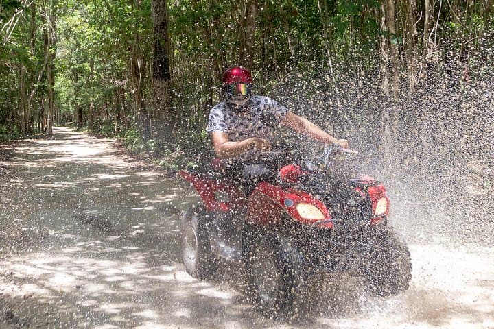 ATV Mud-Kicking and Snorkel Cruise at Tortugas Beach Club, Cozumel photo 5