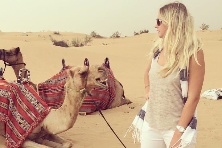 Dubai Evening Desert Safari: Dune Bashing, Camel Rides & BBQ Sunset Experience photo 5