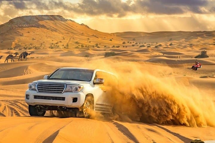 Morning Dubai Desert Safari: Camel Ride, Sandboarding & Dune Bashing at Sunrise photo 3