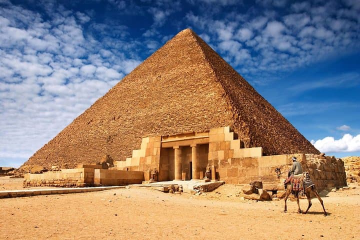 Giza Pyramids & Egyptian Museum Day Tour — Camel Ride and Shisha Experience photo 3