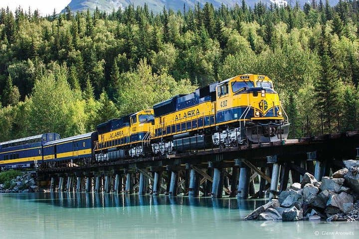 Scenic Alaska Railroad Journey from Anchorage to Seward: Coastal Classic Train Experience photo 3