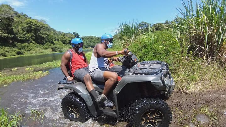 Playa Hermosa Floating, ATV & Zipline Combo — Full-Day Guanacaste Adventure