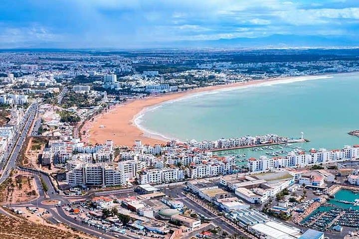 One Day in Agadir: Kasbah Views, 10km Beach & Marina Strolls