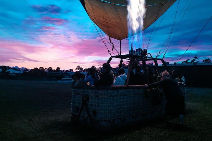 Gold Coast Sunrise Hot Air Balloon Flight — 1 Hour Over Hinterland & Canals