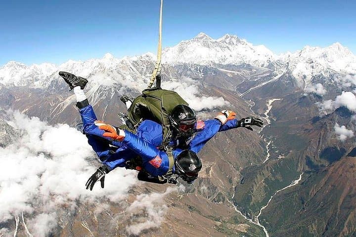 Pokhara Skydiving from Pame Danda — 12,000 ft Tandem Jump over Phewa Lake photo 2