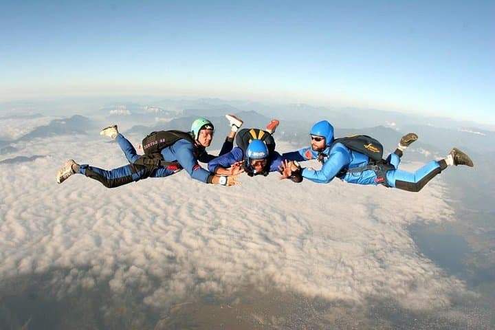 Pokhara Skydiving from Pame Danda — 12,000 ft Tandem Jump over Phewa Lake photo 1