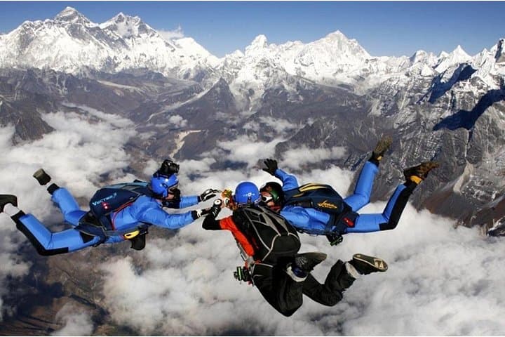 Pokhara Skydiving from Pame Danda — 12,000 ft Tandem Jump over Phewa Lake photo 4