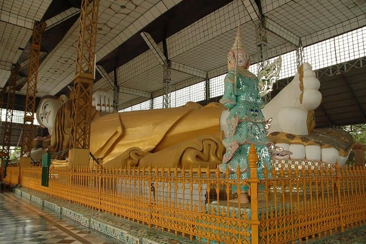 Bago Day Escape: Mon Kingdom Temples, Reclining Buddha & WWII Cemetery from Yangon photo 2