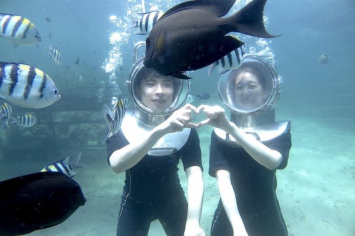 Bali Seawalker Nusa Dua: Walk the Coral Reefs Without Diving