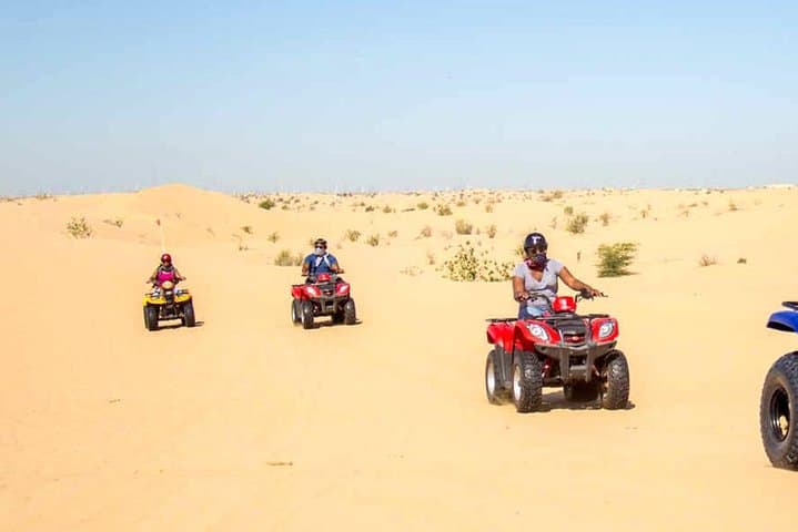Dubai Evening Desert Safari: Quad Biking, Dune Bashing & BBQ Camp Experience photo 3