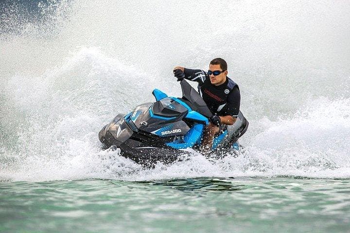 45-Minute Double Jet Ski Safari from Playa Chica to Papagayo Beaches
