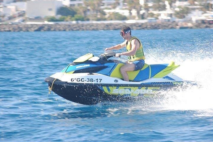 Playa Chica Jet Ski Safari — 45-Minute Individual Ride Along Lanzarote's Coast photo 1