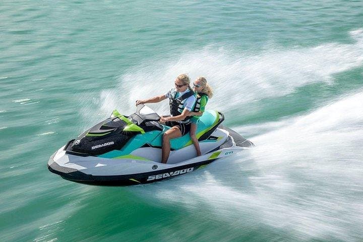 Double Jet Ski in Playa Chica: 20-Minute Coastal Circuit in Lanzarote photo 2