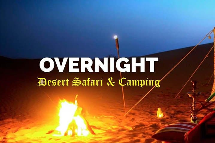 Overnight Desert Safari Dubai: Dune Bashing, Camel Rides & Camp Stay photo 2