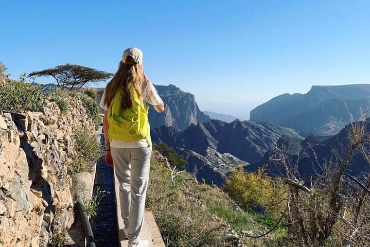 Village Walk on Jebel Al Akhdar: Saiq Plateau Terraces & Rose Gardens