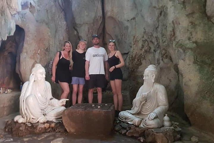 Half-Day Marble Mountains & Lady Buddha: Am Phu Cave, Handicrafts and Son Tra Views photo 5