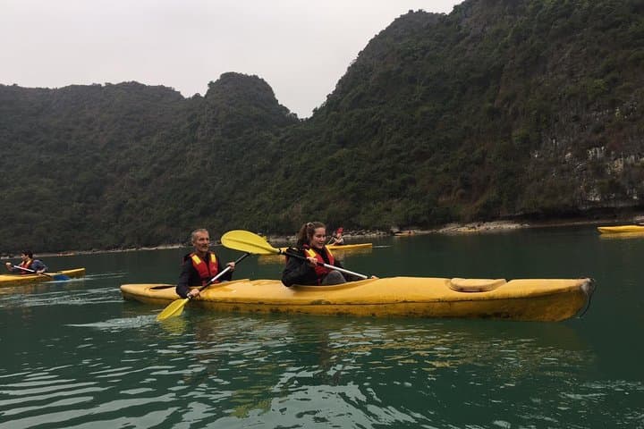Lan Ha Bay Less-Touristic Day Cruise: Kayak, Caves & Quiet Swimming photo 3