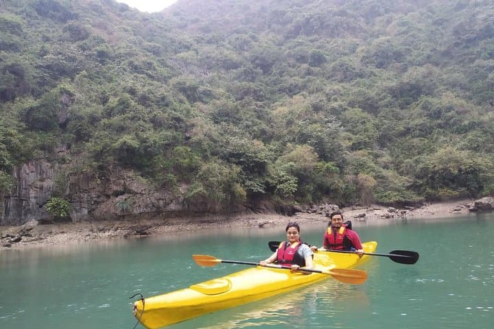 Lan Ha Bay Less-Touristic Day Cruise: Kayak, Caves & Quiet Swimming photo 4