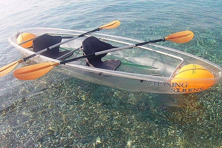 Transparent Kayak Tours in Marina del Cantone — Winter Glass-Bottom Kayaking on the Amalfi Coast