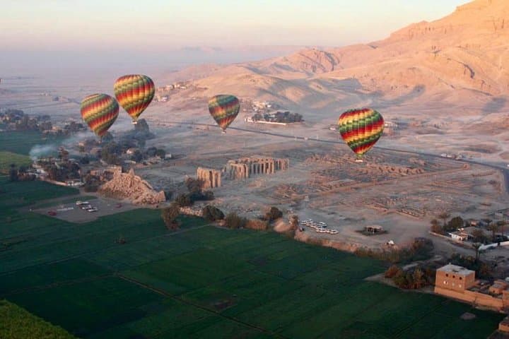 Sunrise Hot Air Balloon Over Luxor: Nile Valley Flight with West Bank Transfer photo 3