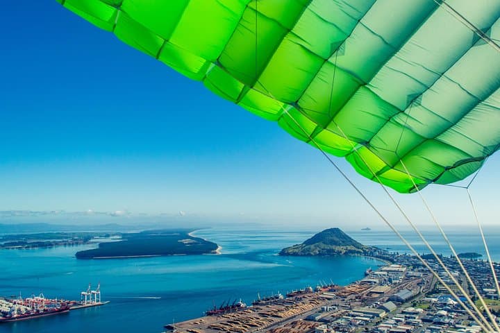 15,000ft Tandem Skydive Over Bay of Plenty: Tauranga Freefall & Scenic Flight photo 4