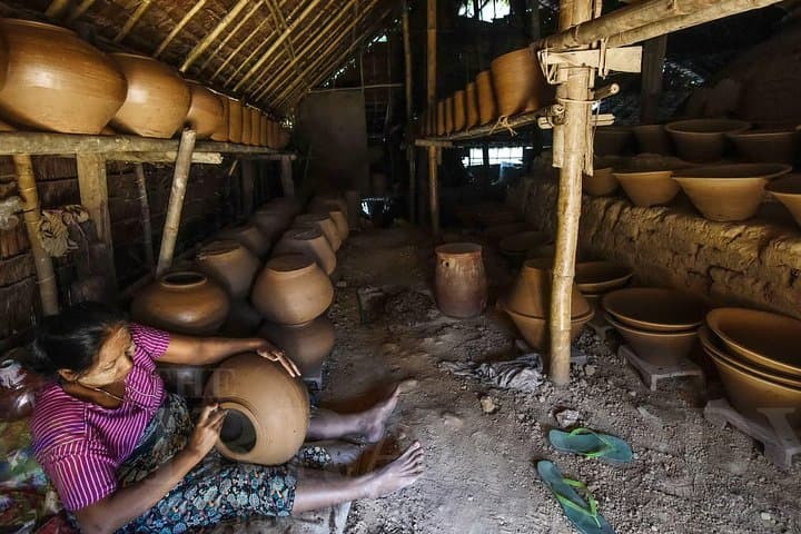 Full-Day Twante Pottery Village Adventure from Yangon photo 6