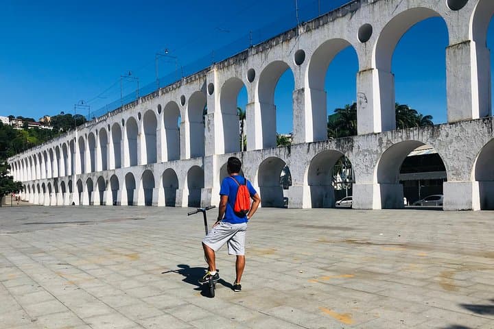E-Scooter Tour: Lapa, Santa Teresa & Selarón Steps in Rio de Janeiro