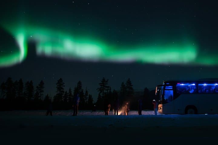Tromsø Northern Lights Big Bus Chase — Budget Aurora Hunt by Bus photo 3