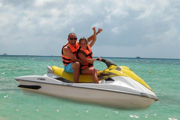 Cozumel Wet-and-Wild Jeep + Jet Ski Combo with Tequila Tasting and Beach Lunch