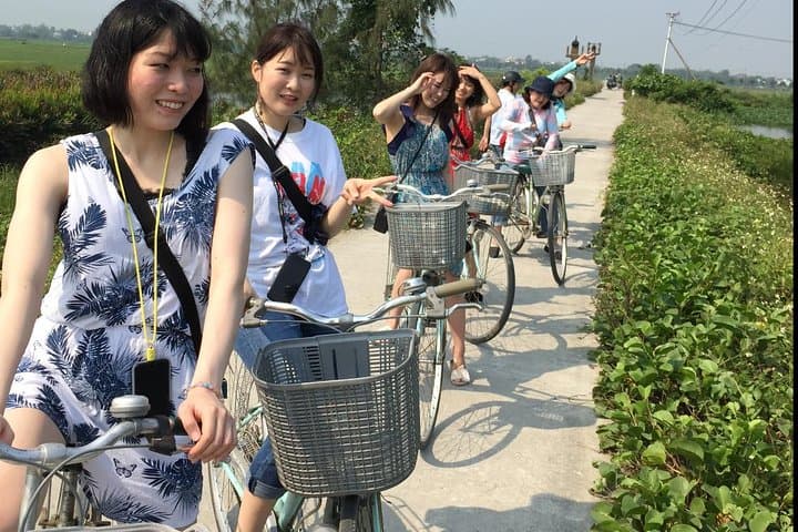 Hoi An Countryside Cycle, Buffalo Ride & Bamboo Basket Boat Experience photo 4