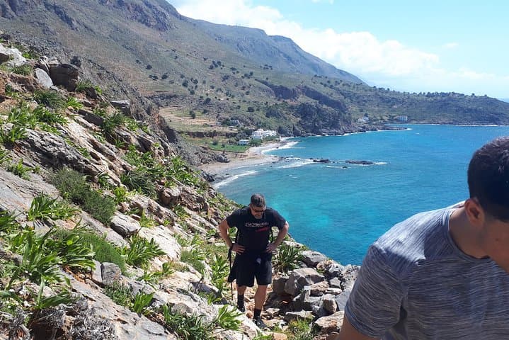 Hike Above Aradena Gorge to Marmara Beach and Livaniana — Sfakia Day Trek