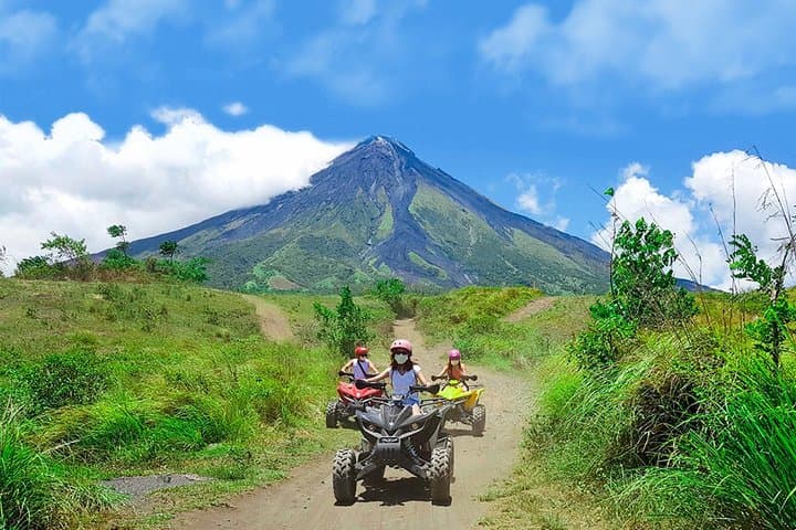 Green Lava Trail: ATV Adventure at Mayon Volcano's Base
