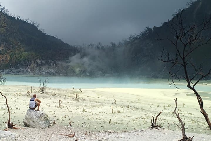 Kawah Putih Day Trip: Crater Lakes, Tea Plantations & Hot Springs from Bandung photo 1