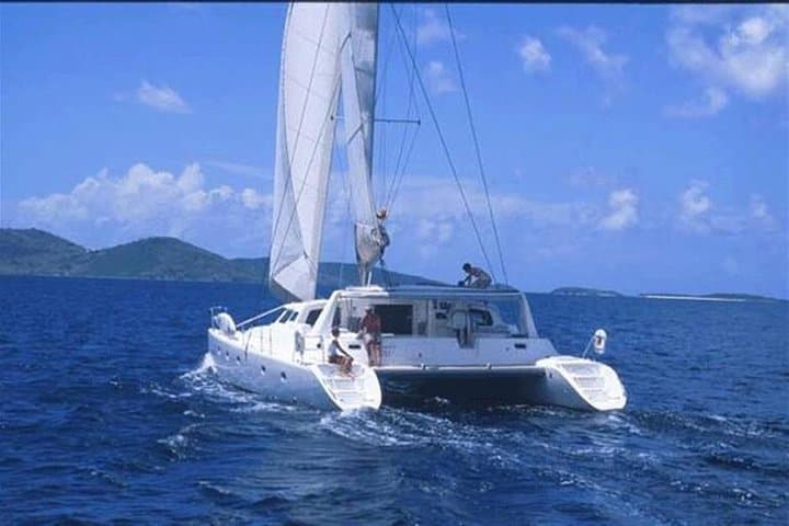 Private 50' Catamaran Charter in St. Thomas — Snorkel, Beach & Island Hopping photo 3