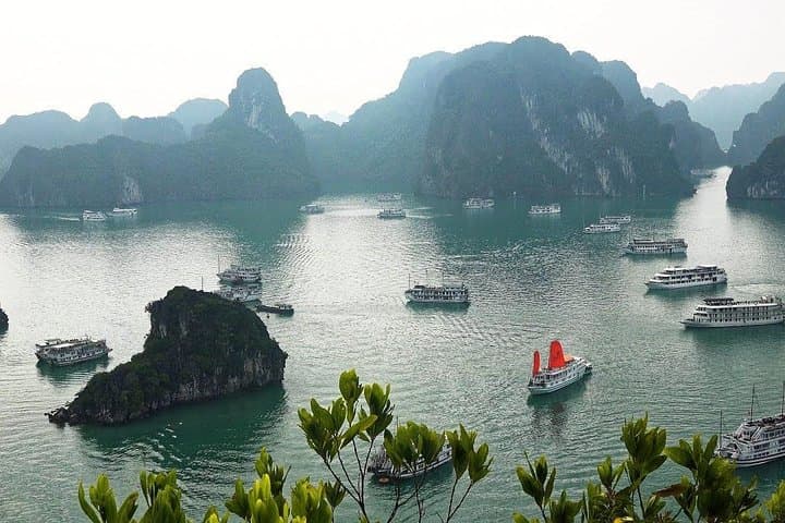 Halong Bay Full-Day Cruise from Hanoi: Junk Boat, Kayak & Caves photo 2