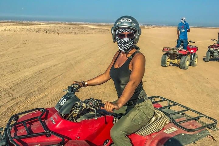 Hurghada Desert Quad Safari to Bedouin Village with Camel Ride and Dinner photo 4