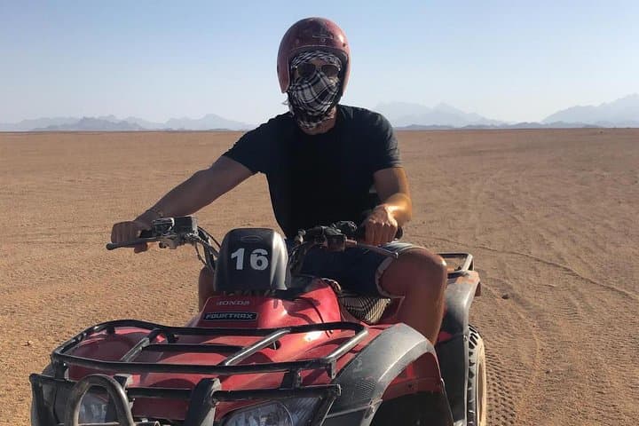 Hurghada Desert Quad Safari to Bedouin Village with Camel Ride and Dinner photo 5