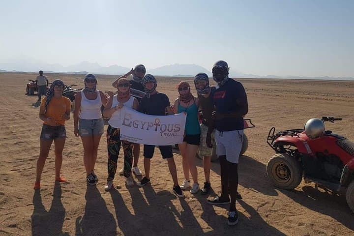 Hurghada Desert Quad Safari to Bedouin Village with Camel Ride and Dinner photo 6