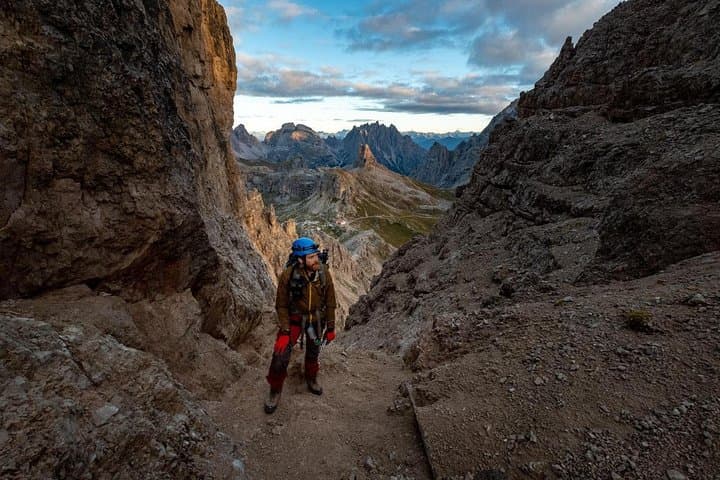 Innerkofler-De Luca Via Ferrata to Monte Paterno — Guided Tre Cime Dolomites Route photo 6