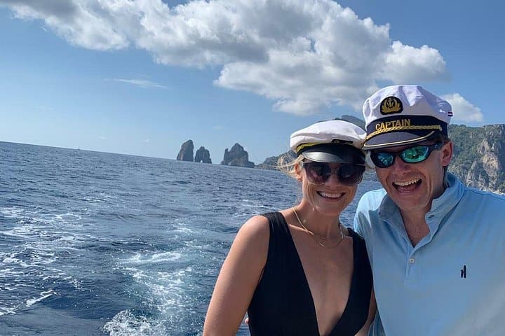Private Boat Tour to Capri from Sorrento — Blue Grotto, Faraglioni & Swim Stops photo 1