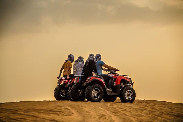 Dubai Quad Bike Desert Tour: Guided Dune Ride from Dubai photo 4