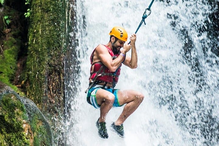 La Victoria Waterfall Canyoning & Hot Springs Half-Day Tour — Playa Hermosa, Costa Rica photo 1