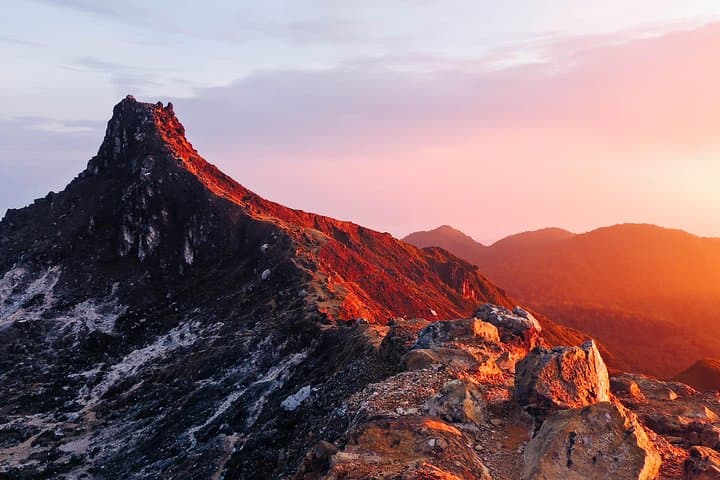 Sunrise Hike Mount Sibayak from Berastagi — Volcano Summit & Hot Springs