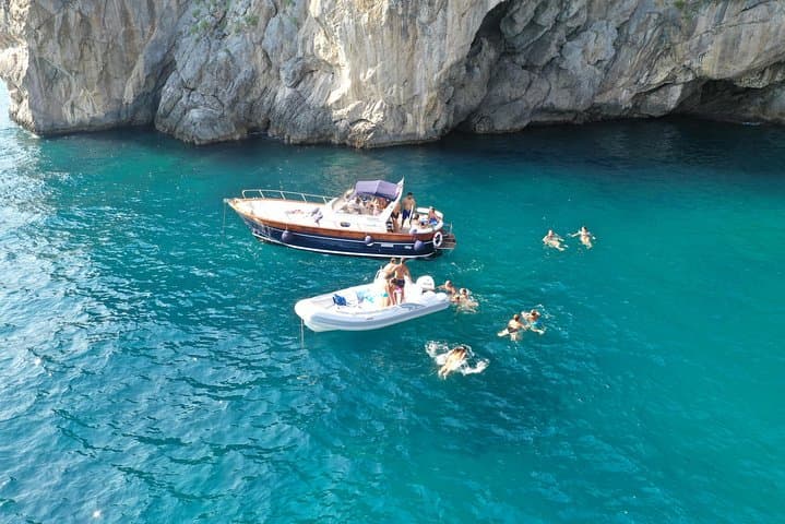 Private Positano & Amalfi Coast Cruise: Swim, Snorkel & Hidden Coves photo 4