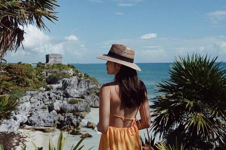 Tulum Coba 4x1 Adventure: Climb Nohoch Mul, Swim a Cenote & Explore Tulum photo 5